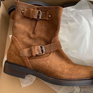 J Crew Suede Biker Boot